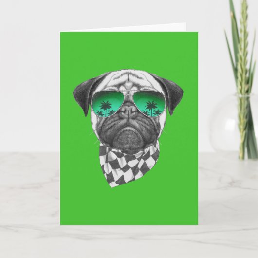 Pug van Miami Kaart (Voorkant)