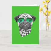 Pug van Miami Kaart (Gele Bloem)