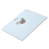 Pug-verf - Kute Original Dog Art-laptop Notitieblok (Schuin)