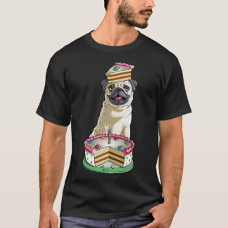 Pug Verjaardag T-shirt