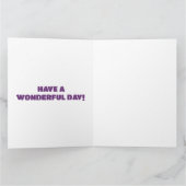 Pug verjaardagsfeestje kaart (Binnen)