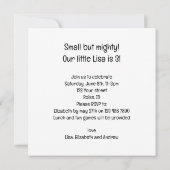 Pug verjaardagskaart, Pug kaart, Pug Kaart (Achterkant)