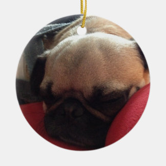 Pug-versiering Keramisch Ornament
