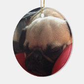 Pug-versiering Keramisch Ornament (Links)