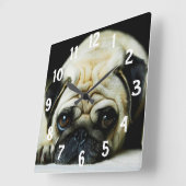 Pug Vierkante Klok (Hoek)