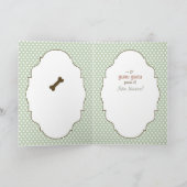 Pug Vrolijke Spaanse Kerstmis van de Hond, Feestdagen Kaart (Binnen)