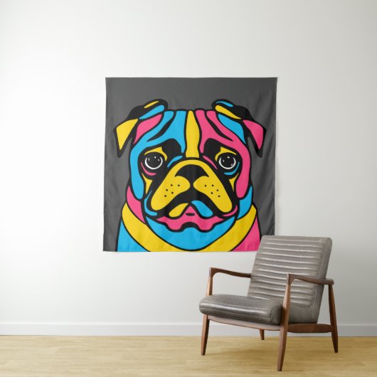 Pug Wandkleed (In situ)