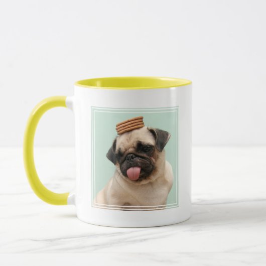 Pug Wants-behandelingen Mok (Links)