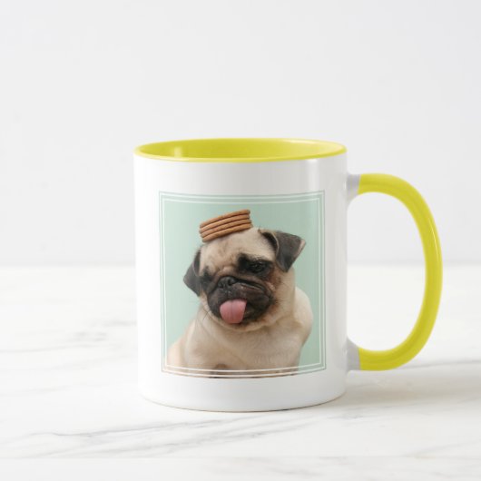 Pug Wants-behandelingen Mok (Rechts)