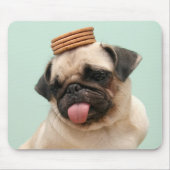 Pug Wants-behandelingen Muismat (Voorkant)