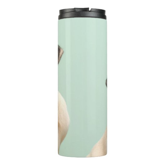 Pug Wants-behandelingen Thermosbeker (Achterkant)