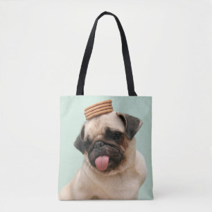 Pug Wants-behandelingen Tote Bag