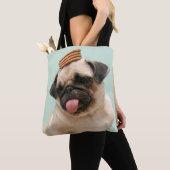 Pug Wants-behandelingen Tote Bag (Dichtbij)