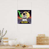 Pug Wars: Terugkeer van de Pugs Poster (Keuken)