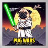 Pug Wars: Terugkeer van de Pugs Poster (Voorkant)