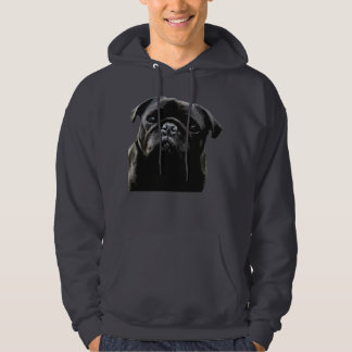 Pug Wisdom - Black Pug Hoodie