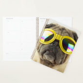 Pug with Goggles Planner (Display)