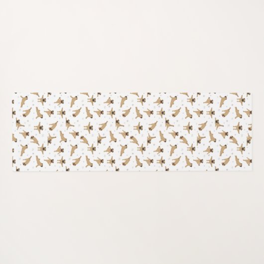 Pug Yoga Mat (Achterkant (horizontaal))