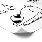 Pug Yoga Poster (Hoek)