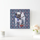 Pug Zeeman Vierkante Klok (Huis)