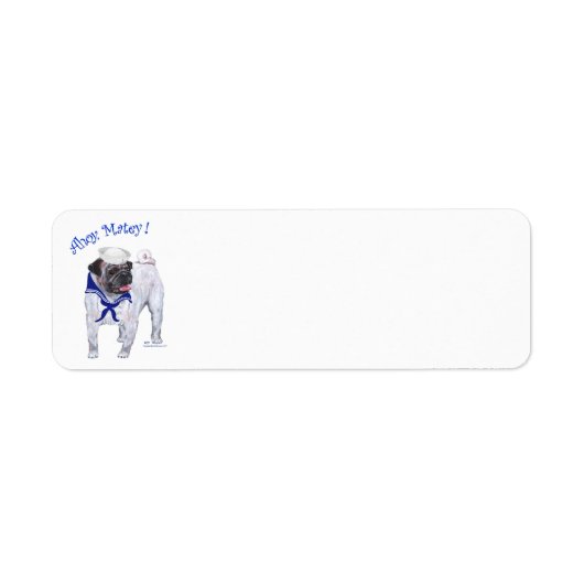 Pug Zeiler Etiket (Voorkant)