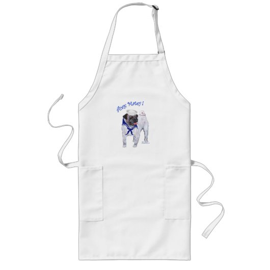 Pug Zeiler Lang Schort (Voorkant)