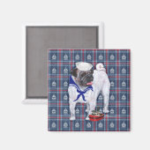 Pug Zeiler Magneet (Voorkant / Achterkant)
