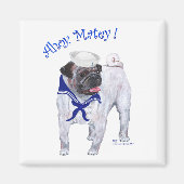 Pug Zeiler Magneet (Voorkant)