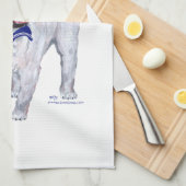 Pug Zeiler Theedoek (Quarter Fold)