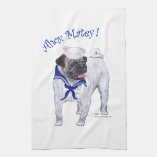 Pug Zeiler Theedoek