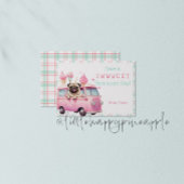 Pug zoete Valentijnsdag kaart