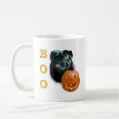 Pug (zwart) Boo Koffiemok (Links)