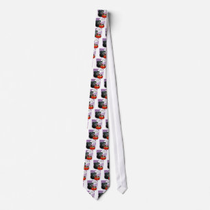 Pug (zwart) Halloween Snoep Stropdas