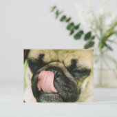 Pugalicious Briefkaart (Staand voorkant)