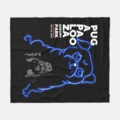 Pugapalooza Asbury Park 2022 Blanket Fleece Deken (Voorkant (Horizontaal))