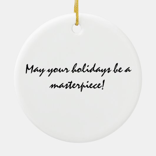 Pugcasso Ornament (Achterkant)