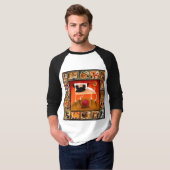Pugcasso-werken - Pug 1 T-shirt (Voorkant volledig)