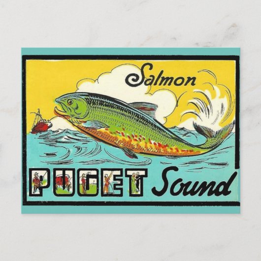 Puget Sound Briefkaart (Voorkant)