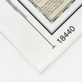 Puget Sound Nautische Grafiek 18440 Fleece Deken (Hoek)