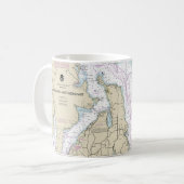 Puget Sound-Northern Part nautische kaart 18441 Koffiemok (Voorkant links)