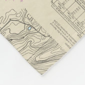 Puget Sound Seattle naar Bremerton Nautical Chart Fleece Deken (Hoek)