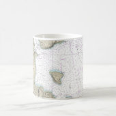 Puget Sound Seattle naar Bremerton Nautical Chart Koffiemok (Center)