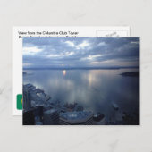 Puget Sound Seattle Washington Briefkaart (Voorkant / Achterkant)