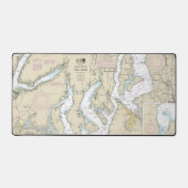 Puget Sound Southern Part Nautische kaart 18448 Bureaumat (Voorkant)