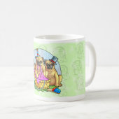 puggen koffiemok (Voorkant rechts)