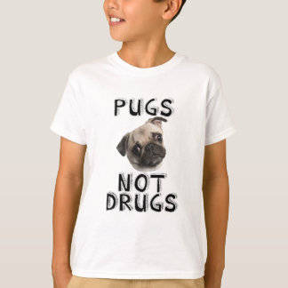 puggen zonder drugs t-shirt