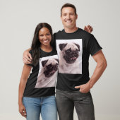 Puggengezicht T-shirt (Unisex)