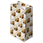 Puggerific Pug Pun Klein Cadeauzakje (Voorkant Gekanteld)