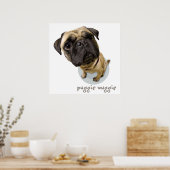 Puggie Wuggie Poster (Keuken)