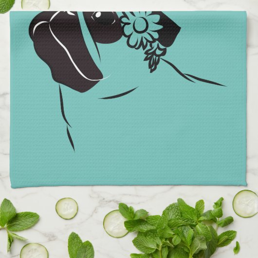 Pugging Fabulous Theedoek (Gevouwen)